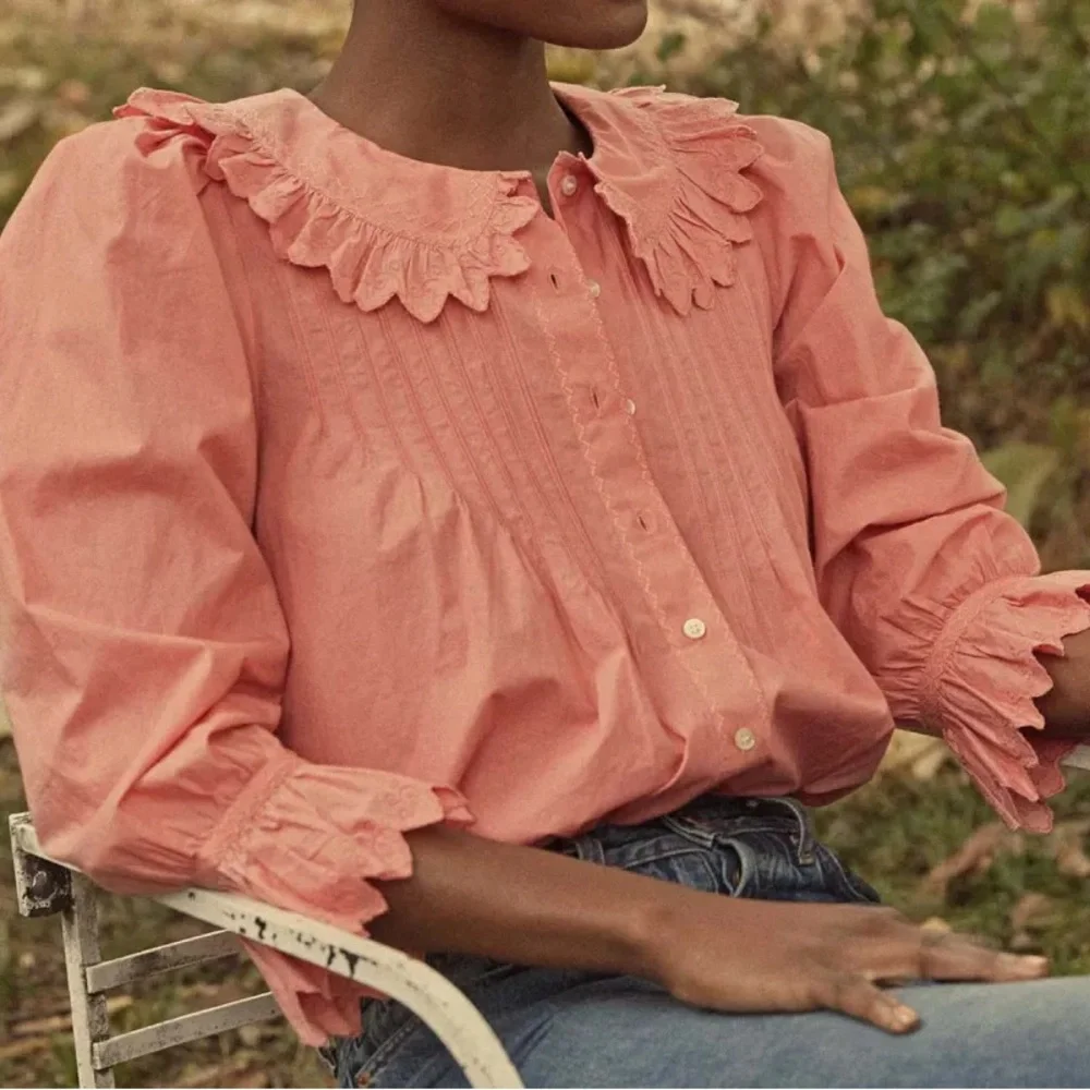 Pink Doen Hickory Blouse - Picture 5 of 5